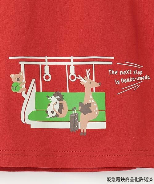 kladskap / クレードスコープ Tシャツ | 【阪急電鉄】蓄光プリント半袖Tシャツ | 詳細8