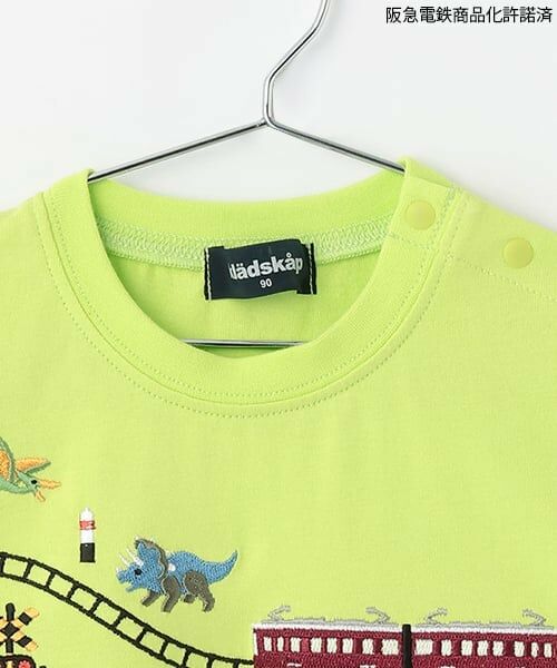 kladskap / クレードスコープ Tシャツ | 【阪急電鉄】裾切替半袖Tシャツ | 詳細2