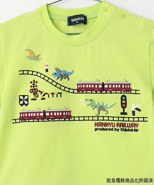 kladskap / クレードスコープ Tシャツ | 【阪急電鉄】裾切替半袖Tシャツ | 詳細4