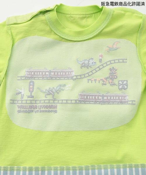 kladskap / クレードスコープ Tシャツ | 【阪急電鉄】裾切替半袖Tシャツ | 詳細5