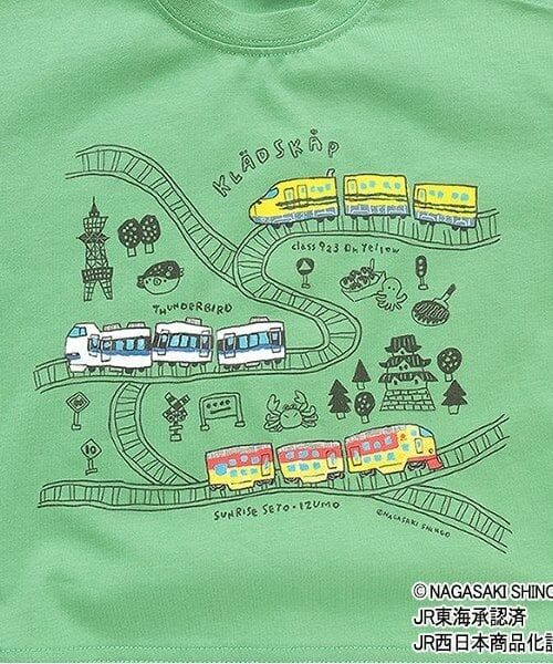 kladskap / クレードスコープ Tシャツ | ご当地列車半袖Tシャツ | 詳細3
