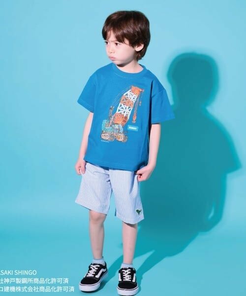 kladskap / クレードスコープ Tシャツ | 【コベルコ】働く車半袖Tシャツ | 詳細13