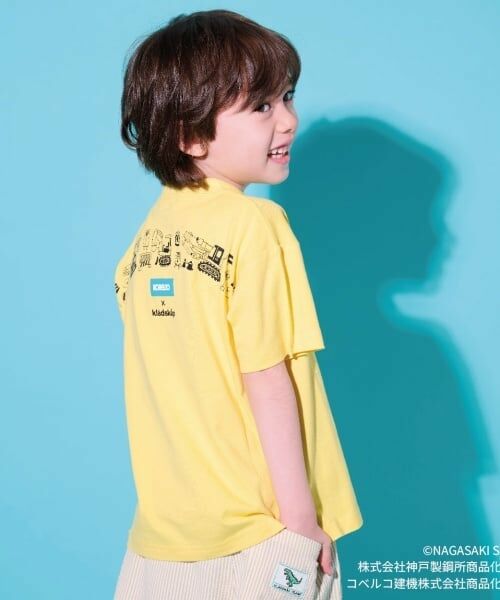 kladskap / クレードスコープ Tシャツ | 【コベルコ】働く車半袖Tシャツ | 詳細15