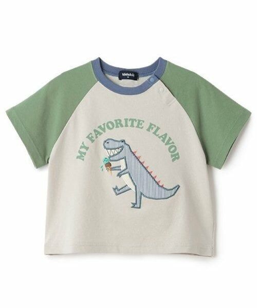 kladskap / クレードスコープ Tシャツ | アイスザウルス半袖Tシャツ（ライト グレー）