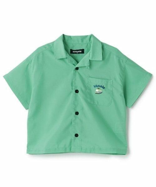 kladskap / クレードスコープ シャツ・ブラウス | 恐竜×乗り物刺しゅう半袖シャツ | 詳細10