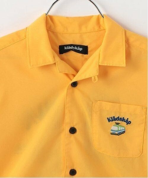 kladskap / クレードスコープ シャツ・ブラウス | 恐竜×乗り物刺しゅう半袖シャツ | 詳細2