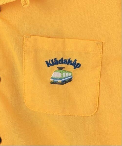 kladskap / クレードスコープ シャツ・ブラウス | 恐竜×乗り物刺しゅう半袖シャツ | 詳細5