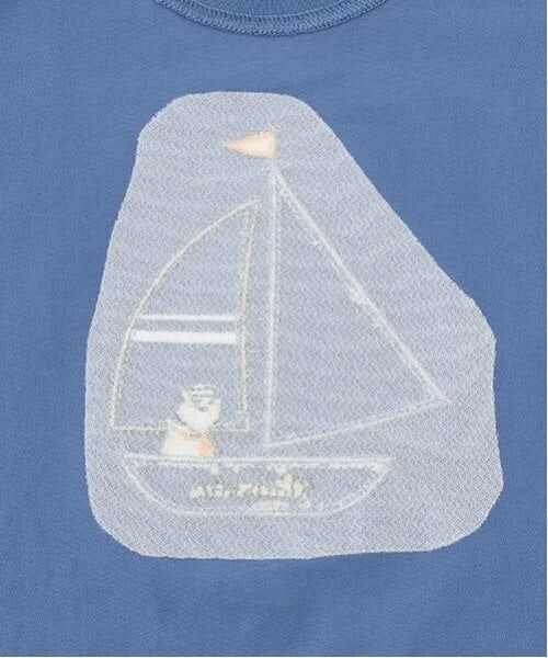 kladskap / クレードスコープ Tシャツ | ヨットアップリケ半袖Tシャツ | 詳細6