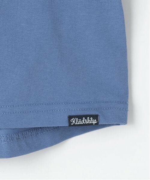 kladskap / クレードスコープ Tシャツ | ヨットアップリケ半袖Tシャツ | 詳細7