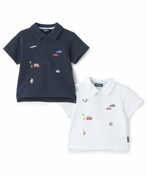 kladskap / クレードスコープ ポロシャツ | 乗り物刺しゅう半袖ポロシャツ | 詳細10