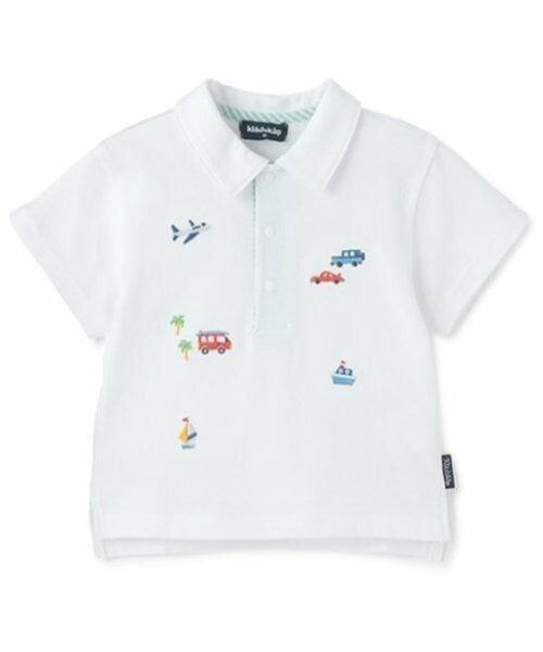 kladskap / クレードスコープ ポロシャツ | 乗り物刺しゅう半袖ポロシャツ | 詳細11