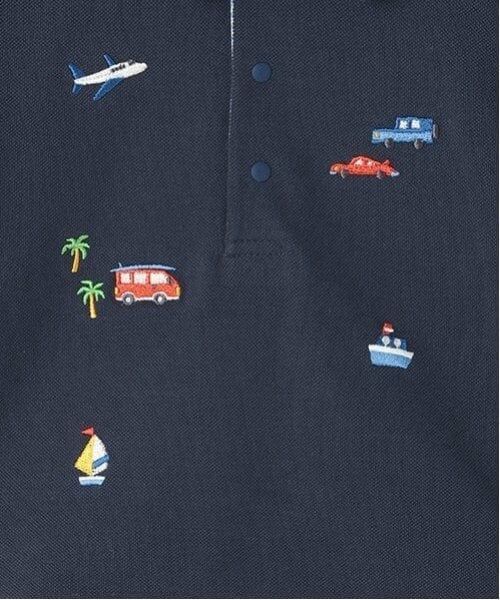 kladskap / クレードスコープ ポロシャツ | 乗り物刺しゅう半袖ポロシャツ | 詳細4