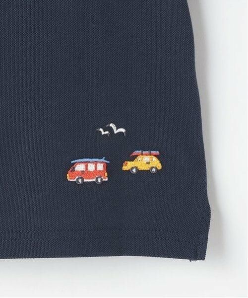 kladskap / クレードスコープ ポロシャツ | 乗り物刺しゅう半袖ポロシャツ | 詳細7