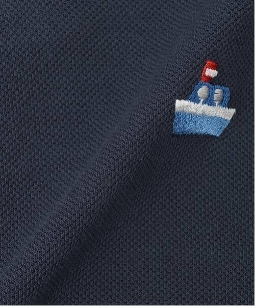 kladskap / クレードスコープ ポロシャツ | 乗り物刺しゅう半袖ポロシャツ | 詳細9