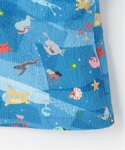 kladskap / クレードスコープ シャツ・ブラウス | 深海柄オーバーサイズ半袖開衿シャツ | 詳細6