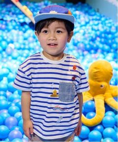 kladskap / クレードスコープ Tシャツ | 【人気商品のため再入荷】深海刺しゅうボーダー半袖Tシャツ