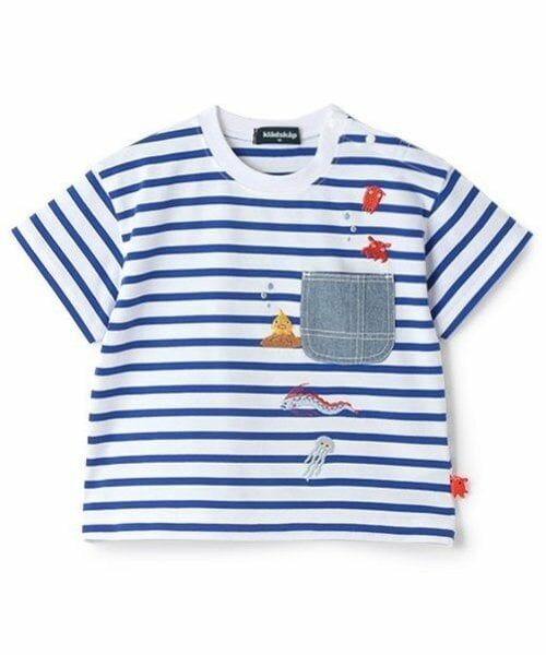 kladskap / クレードスコープ Tシャツ | 【人気商品のため再入荷】深海刺しゅうボーダー半袖Tシャツ | 詳細11