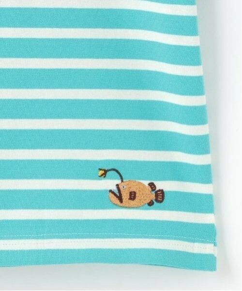 kladskap / クレードスコープ Tシャツ | 【人気商品のため再入荷】深海刺しゅうボーダー半袖Tシャツ | 詳細7