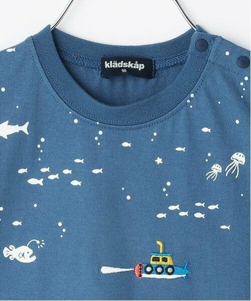 kladskap / クレードスコープ Tシャツ | 深海蓄光プリント半袖Tシャツ | 詳細3