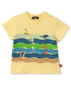 kladskap / クレードスコープ Tシャツ | 海の中プリント半袖Tシャツ
