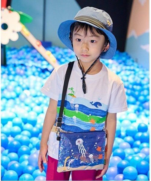 kladskap / クレードスコープ Tシャツ | 海の中プリント半袖Tシャツ | 詳細12