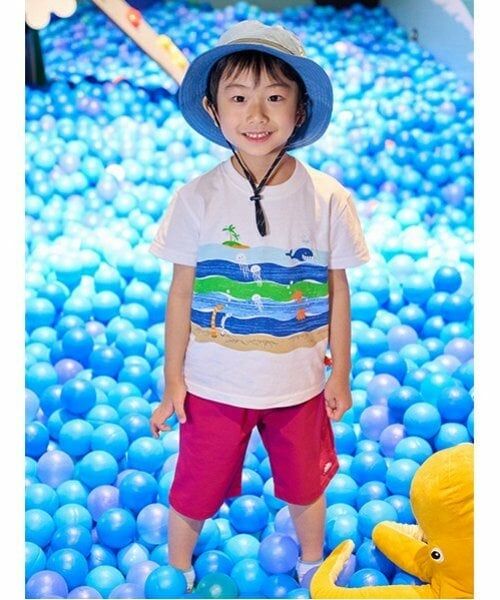 kladskap / クレードスコープ Tシャツ | 海の中プリント半袖Tシャツ | 詳細14