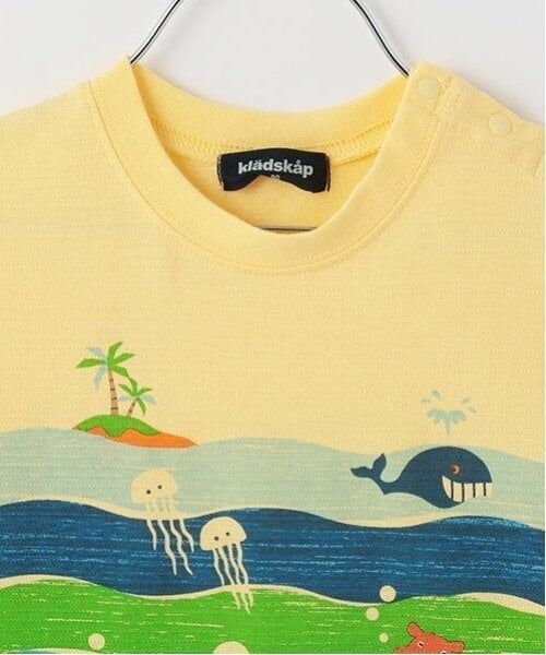 kladskap / クレードスコープ Tシャツ | 海の中プリント半袖Tシャツ | 詳細2