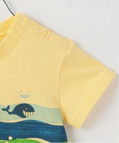 kladskap / クレードスコープ Tシャツ | 海の中プリント半袖Tシャツ | 詳細3