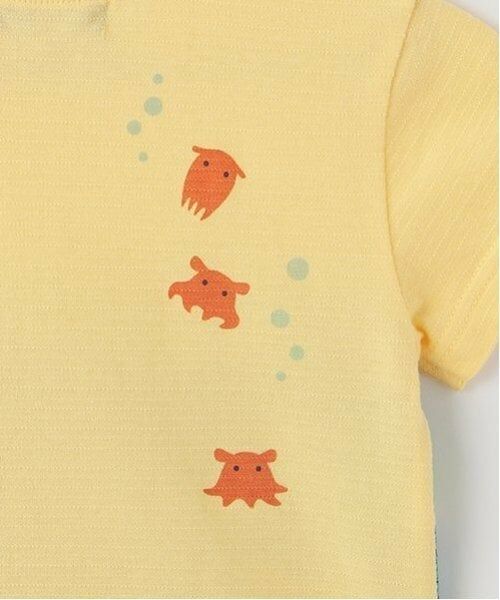 kladskap / クレードスコープ Tシャツ | 海の中プリント半袖Tシャツ | 詳細6