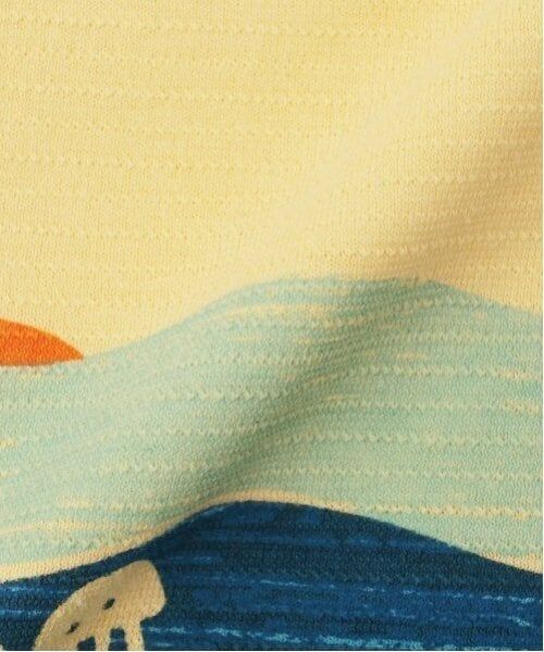 kladskap / クレードスコープ Tシャツ | 海の中プリント半袖Tシャツ | 詳細7