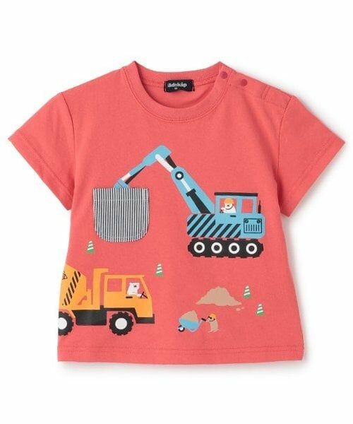 kladskap / クレードスコープ Tシャツ | 働く車半袖Tシャツ（赤）