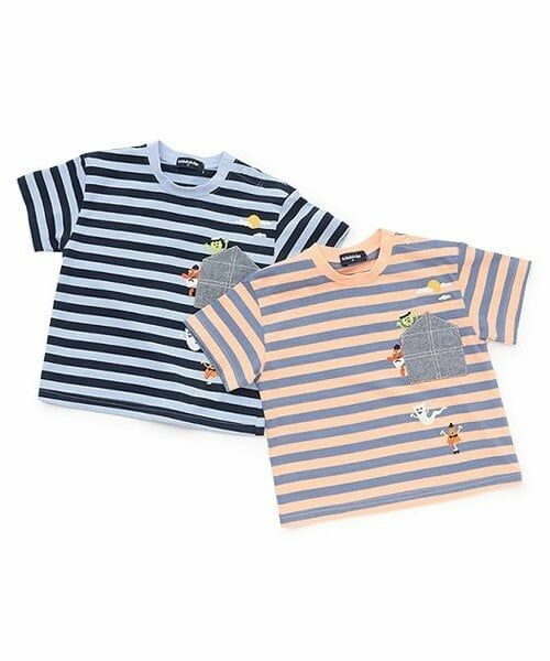 kladskap / クレードスコープ Tシャツ | おばけボーダー半袖Tシャツ | 詳細11