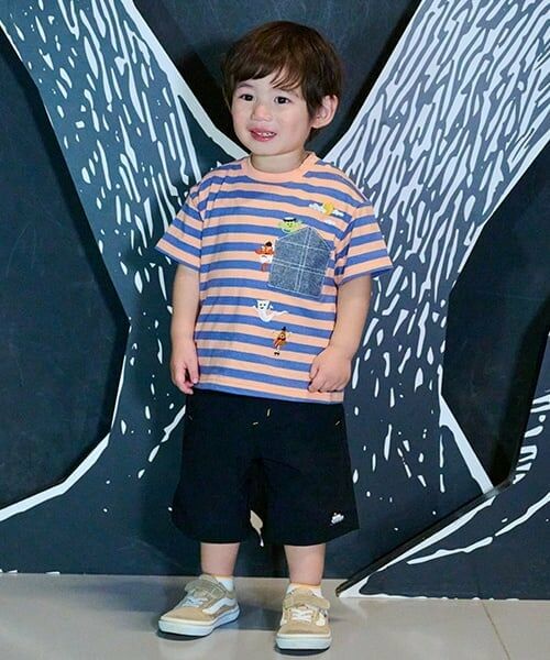 kladskap / クレードスコープ Tシャツ | おばけボーダー半袖Tシャツ | 詳細14