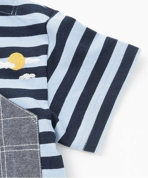 kladskap / クレードスコープ Tシャツ | おばけボーダー半袖Tシャツ | 詳細3