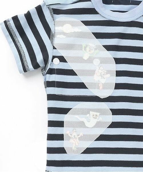 kladskap / クレードスコープ Tシャツ | おばけボーダー半袖Tシャツ | 詳細5