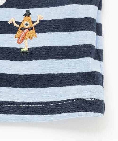 kladskap / クレードスコープ Tシャツ | おばけボーダー半袖Tシャツ | 詳細7