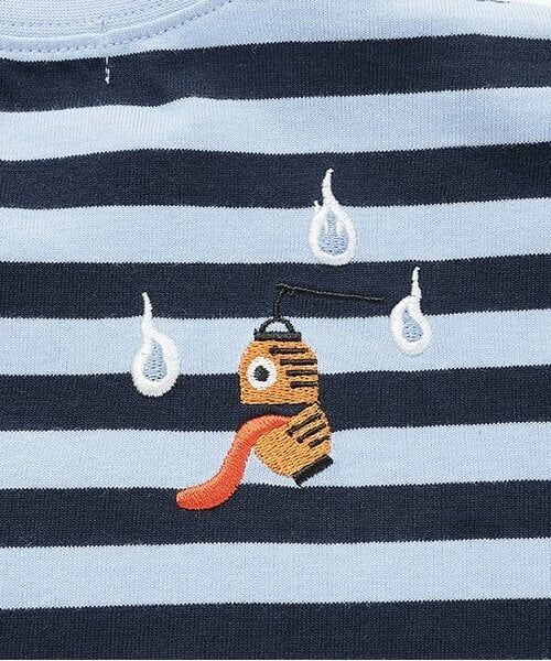 kladskap / クレードスコープ Tシャツ | おばけボーダー半袖Tシャツ | 詳細8