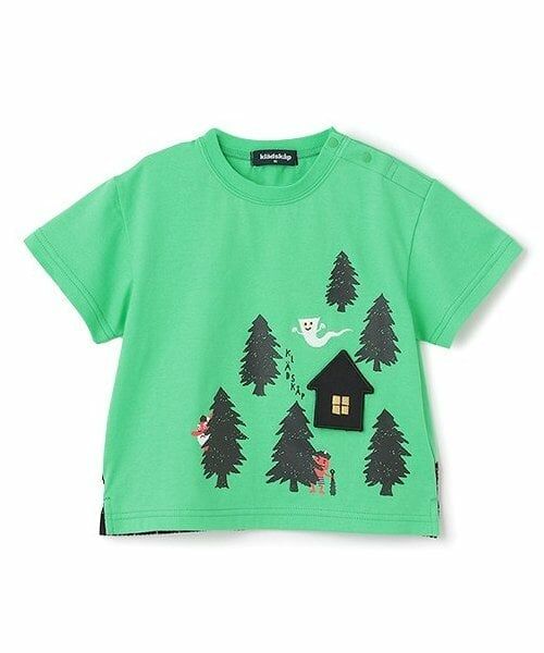 kladskap / クレードスコープ Tシャツ | おばけの森半袖Tシャツ（グリーン）