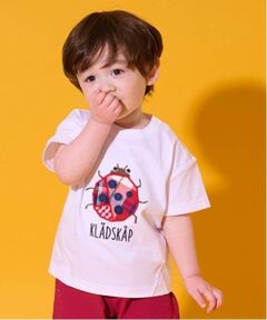 kladskap / クレードスコープ Tシャツ | 昆虫アップリケ半袖Tシャツ