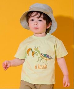 kladskap / クレードスコープ Tシャツ | 昆虫アップリケ半袖Tシャツ