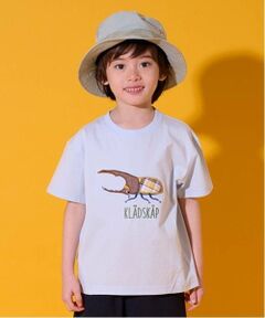 kladskap / クレードスコープ Tシャツ | 昆虫アップリケ半袖Tシャツ
