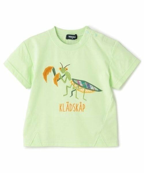 kladskap / クレードスコープ Tシャツ | 昆虫アップリケ半袖Tシャツ | 詳細1