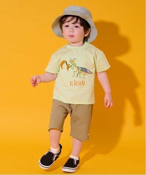 kladskap / クレードスコープ Tシャツ | 昆虫アップリケ半袖Tシャツ | 詳細18