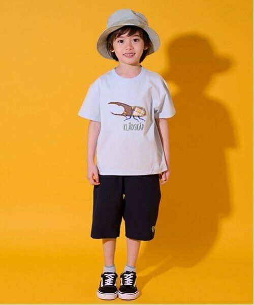 kladskap / クレードスコープ Tシャツ | 昆虫アップリケ半袖Tシャツ | 詳細20