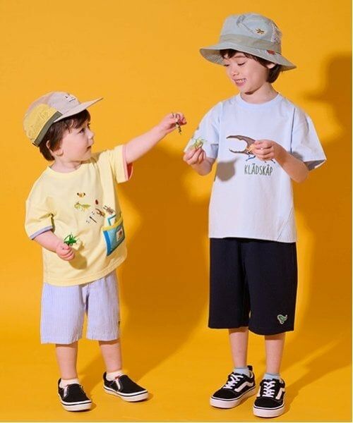 kladskap / クレードスコープ Tシャツ | 昆虫アップリケ半袖Tシャツ | 詳細21