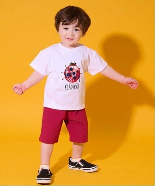 kladskap / クレードスコープ Tシャツ | 昆虫アップリケ半袖Tシャツ | 詳細23