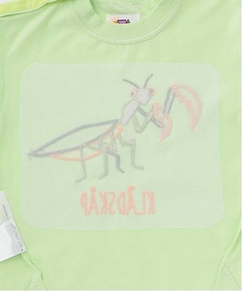 kladskap / クレードスコープ Tシャツ | 昆虫アップリケ半袖Tシャツ | 詳細8