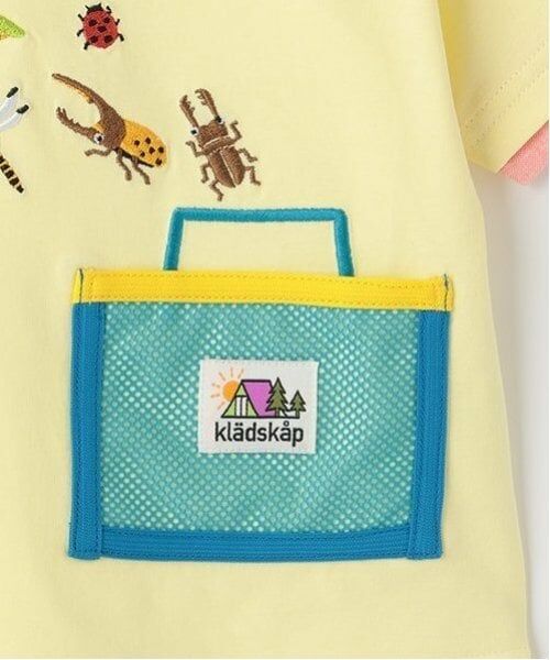 kladskap / クレードスコープ Tシャツ | 虫かごポケット半袖Tシャツ | 詳細8