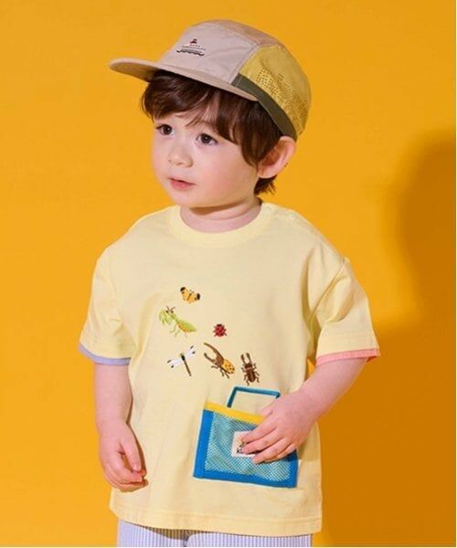 kladskap / クレードスコープ Tシャツ | 虫かごポケット半袖Tシャツ（クリーム）