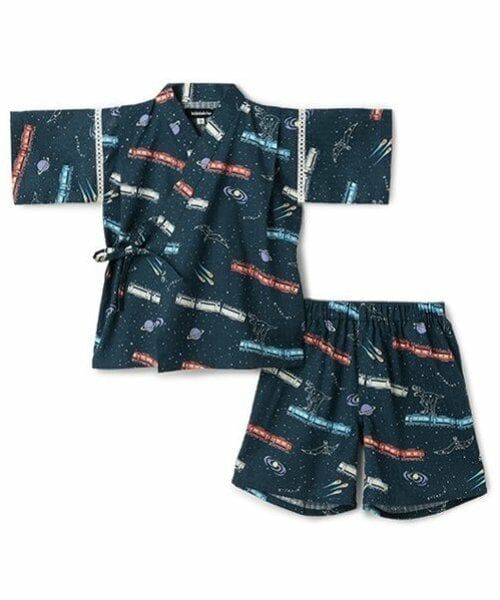 kladskap / クレードスコープ 着物・浴衣・小物類 | 銀河鉄道柄甚平 | 詳細3